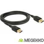 Delock 85660 DisplayPort-kabel 8K 60 Hz 2 m DP 8K, Verzenden, Nieuw