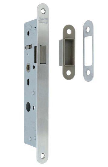 Mauer Magneet Smal Loopslot 4445 F 35 mm RVS Voorplaat, Doe-het-zelf en Verbouw, Hang- en Sluitwerk, Nieuw, Ophalen of Verzenden