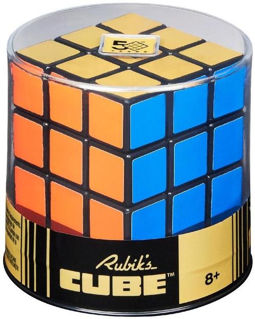 Rubiks Cube 50th Anniversary Retro 3x3 | Rubiks - Puzzels, Hobby en Vrije tijd, Denksport en Puzzels, Nieuw, Verzenden