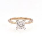 Ring - 14 karaat Geel goud - 2.12ct. tw. Diamant (Lab-grown), Nieuw