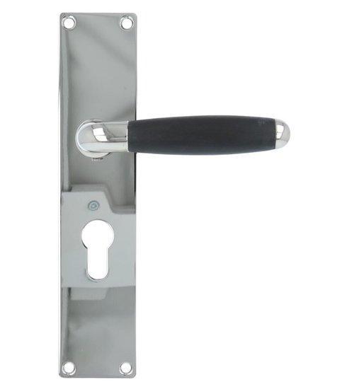 Deurkruk / Deurklink Met Schild Ton Model 1933 PC55 Glans, Doe-het-zelf en Verbouw, Hang- en Sluitwerk, Nieuw, Ophalen of Verzenden