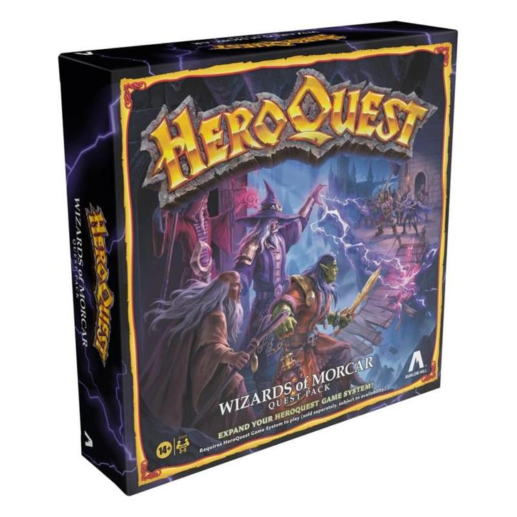 (Pre-order) HeroQuest Board Game Expansion Wizards of Mor..., Hobby en Vrije tijd, Gezelschapsspellen | Bordspellen, Zo goed als nieuw