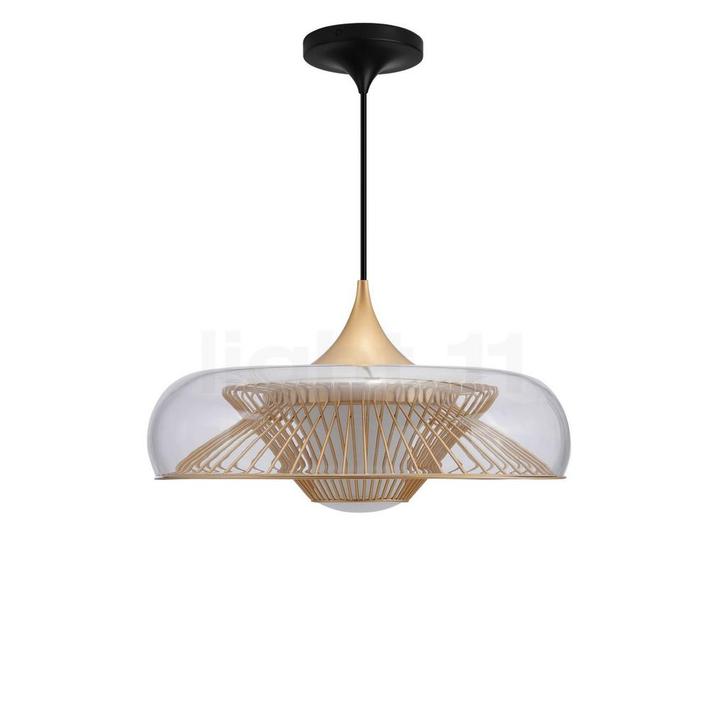 Umage Chordis Hanglamp, Plafondkapje zwart/hoofd messing, Huis en Inrichting, Lampen | Hanglampen, Nieuw, Verzenden