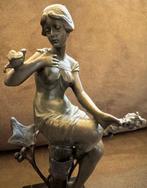 Bronze Garanti Paris - J.B. Deposee - Beeld, Bronzen Beeld, Antiek en Kunst, Curiosa en Brocante