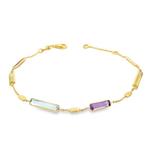 Zonder Minimumprijs - Armband - 14 karaat Geel goud -, Nieuw