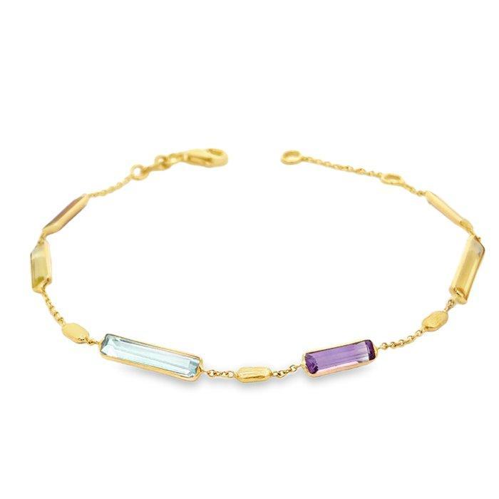 Zonder Minimumprijs - Armband - 14 karaat Geel goud -, Sieraden, Tassen en Uiterlijk, Armbanden