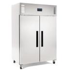 Polar G-serie 2-deurs vriezer RVS 1200 liter, Verzenden, Nieuw in verpakking, Koelen en Vriezen