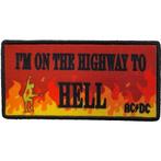 AC/DC - Higway to Hell - patch officiële merchandise, Nieuw, Ophalen of Verzenden, Kleding