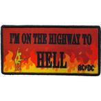 AC/DC - Higway to Hell - patch officiële merchandise, Verzamelen, Ophalen of Verzenden, Nieuw, Kleding