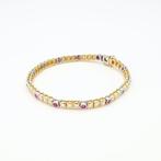 Tennis armband - 18 karaat Geel goud, Witgoud - 1.95ct. tw.