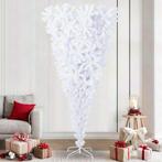 vidaXL Kunstkerstboom met 300 LED Wit 240 cm PVC en staal, Diversen, Kerst, Verzenden, Nieuw