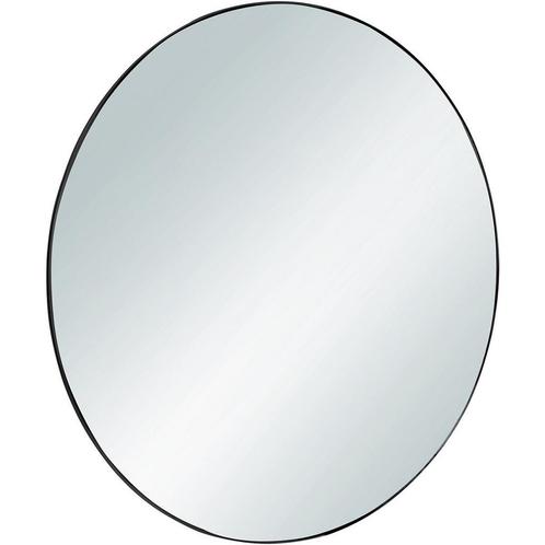 Spiegel - Trion Mali - Ø50cm - Wandspiegel in Frame - Zwart, Huis en Inrichting, Woonaccessoires | Spiegels, Nieuw, Ophalen of Verzenden