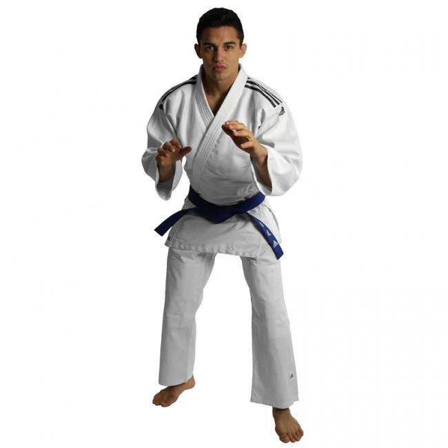 Judopak Adidas | J350 | Wit (Maat: 110), Sport en Fitness, Vechtsporten en Zelfverdediging, Vechtsportpak, Nieuw, Judo, Verzenden