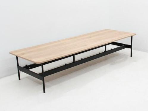 Bijzettafel - salontafel - 44x217x73cm(hxbxd) - 4-poot zwart, Huis en Inrichting, Tafels | Bijzettafels, Gebruikt, Ophalen of Verzenden