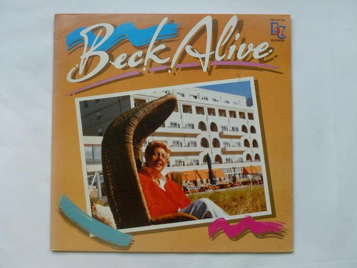 Pia Beck - Beck Alive (LP), Cd's en Dvd's, Vinyl | Jazz en Blues, Zo goed als nieuw, Verzenden