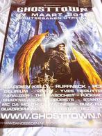 Ghosttown 27 maart 2010 poster, Verzenden, Gebruikt, Muziek