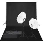 vidaXL Fotostudioset met verlichtingsset en achtergrond, Audio, Tv en Foto, Fotografie | Fotostudio en Toebehoren, Verzenden, Nieuw