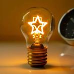 Oplaadbare LED filament lamp - Ster, Verzenden, Nieuw