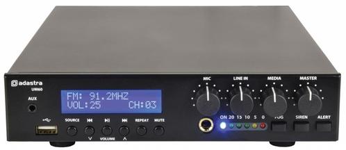 Adastra UM60 100v Versterker Met Bluetooth En USB/SD/FM, Audio, Tv en Foto, Luidsprekers, Overige typen, Nieuw, Overige merken