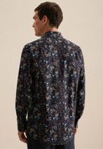 2dekans | Seidensticker Regular Fit Overhemd – 43 - Marine –, Ophalen of Verzenden, Zo goed als nieuw, Seidensticker