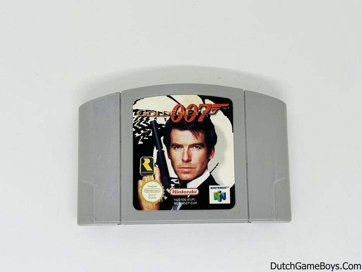 Nintendo 64 / N64 - 007 GoldenEye - EUR, Spelcomputers en Games, Games | Nintendo 64, Gebruikt, Verzenden