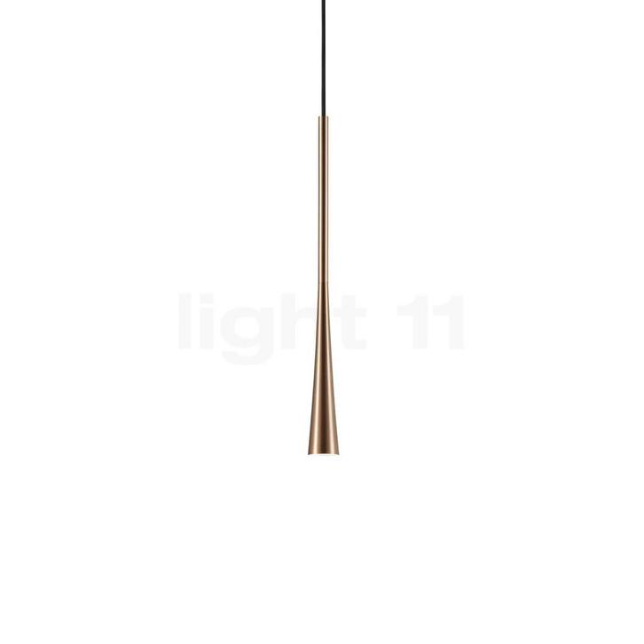 Light Point Drop Hanglamp LED, rose goud - 60 cm, Huis en Inrichting, Lampen | Hanglampen, Nieuw, Verzenden
