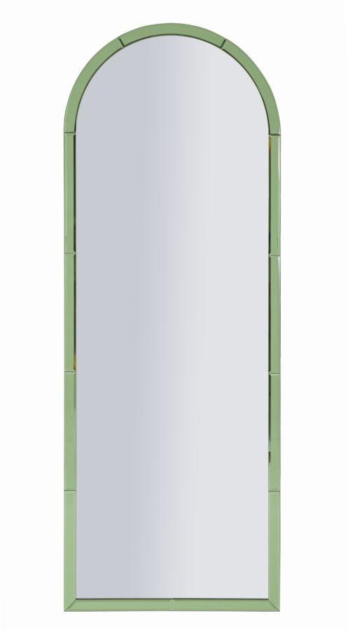 BAKU GROENE WANDSPIEGEL CM 55X2X150 ( BINNENSPIEGEL AFMETING, Huis en Inrichting, Woonaccessoires | Spiegels, Ophalen of Verzenden
