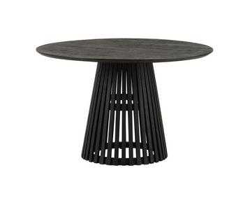 Eettafel Burundi Rond 120cm Acacia | Black