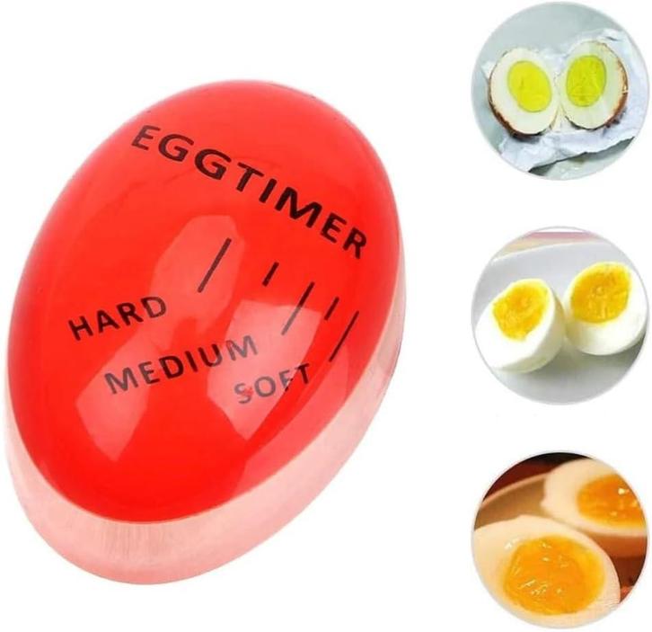 Eierwekker met Hard/Medium/Zacht Kookindicator -, Witgoed en Apparatuur, Wekkers, Nieuw, Verzenden