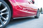 Zijskirts Mazda 6 GJ Mk3 Maxton Design glans zwart, Auto-onderdelen, Ophalen of Verzenden, Nieuw