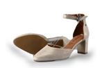 Manfield Pumps in maat 40 Beige | 10% extra korting, Pumps, Verzenden, Beige, Manfield