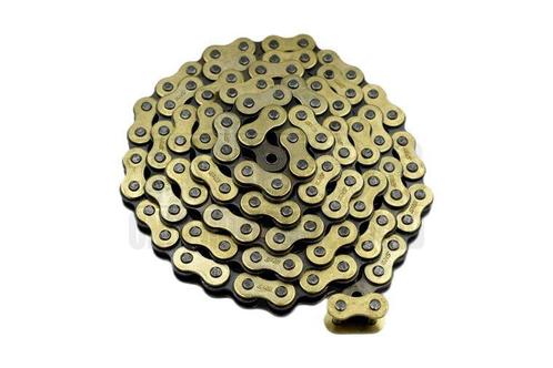 Ketting 415-100 schakels goud Chain IRIS GSX, Fietsen en Brommers, Brommeronderdelen | Algemeen, Nieuw, Ophalen of Verzenden