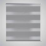 vidaXL Duo Rolgordijn 80x150cm Grijs, Verzenden, Nieuw, Grijs