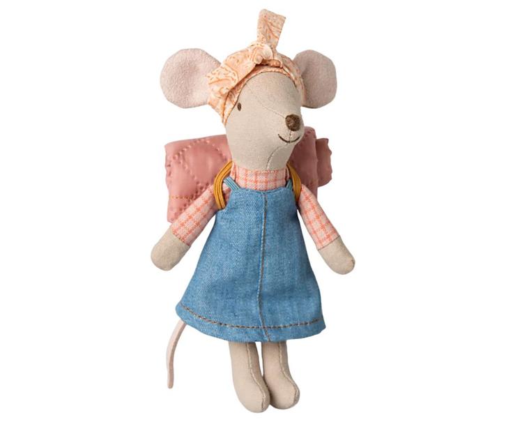 Maileg - Hiker Mouse - Big Sister (13 cm), Kinderen en Baby's, Speelgoed | Overig