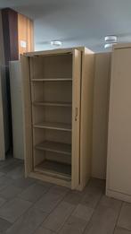 Gebruikte Stalen Klapdeurkast 195 x 95 x 45 cm, Huis en Inrichting, Gebruikt, Verzenden, 50 tot 100 cm, Metaal