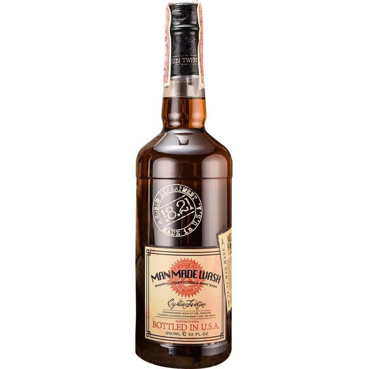 18.21 Man Made  Wash  950 ml, Sieraden, Tassen en Uiterlijk, Uiterlijk | Haarverzorging, Nieuw, Verzenden