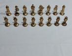 Schaaktafel - Metaal, Verguld, Gepoederd met zilver -