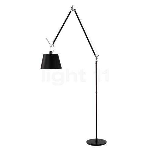 Artemide Tolomeo Mega Terra LED, frame zwart/lampenkap zwart, Huis en Inrichting, Lampen | Vloerlampen, Nieuw, Verzenden