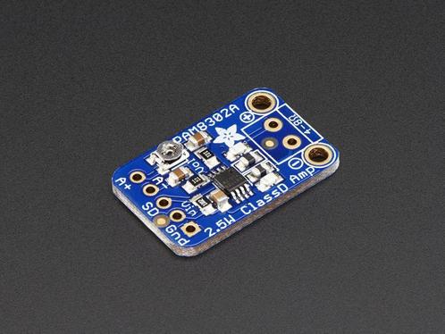 Adafruit Mono 2.5W Klasse D Audioversterker - PAM8302, Hobby en Vrije tijd, Elektronica-componenten, Verzenden