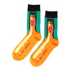 Sokken - Bier Fles Print - Groen - Katoen - Maat 38-45, Nieuw