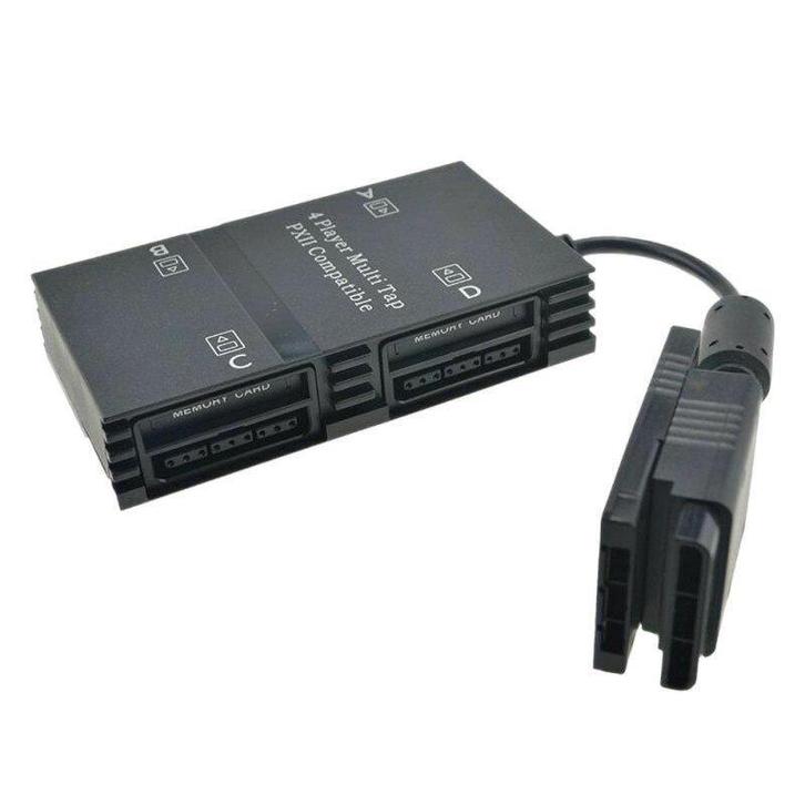 4 Spelers Multitap voor Playstation 2, Spelcomputers en Games, Spelcomputers | Sony PlayStation Consoles | Accessoires, Zo goed als nieuw