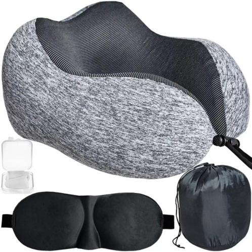Ruhhy 3D Reiskussen Set: Comfort waar je ook gaat!, Caravans en Kamperen, Kampeeraccessoires, Nieuw, Ophalen of Verzenden