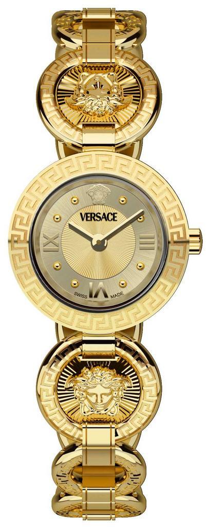 Versace VEWCA0524 Greca Jewel dameshorloge 28 mm, Sieraden, Tassen en Uiterlijk, Horloges | Dames, Staal, Nieuw, Staal, Overige merken