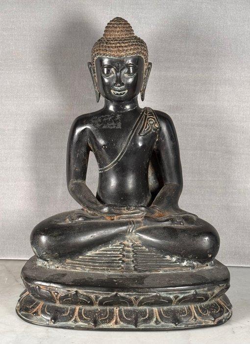 Figuur - Bronce buddha - Brons - Thailand, Antiek en Kunst, Antiek | Overige Antiek