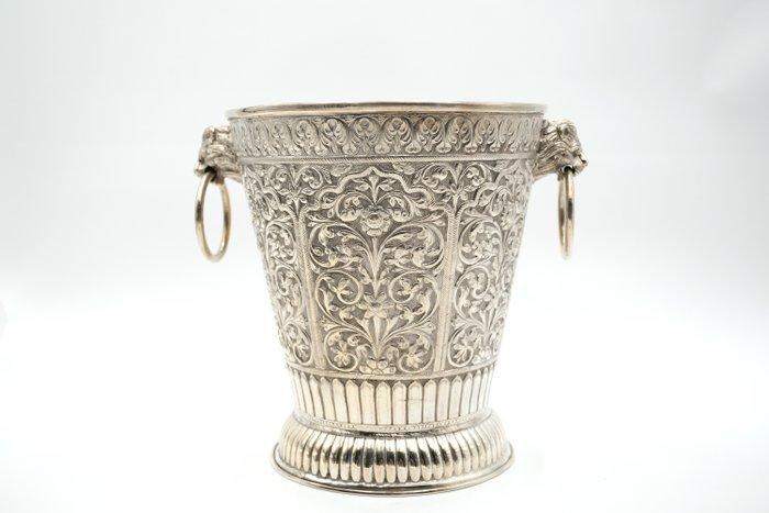 Ijsemmer - .925 zilver - Groot h.20cm, Antiek en Kunst, Antiek | Goud en Zilver