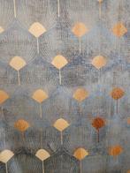 Luxe katoenen satijnen stof in grijsgroen - 300x300cm -
