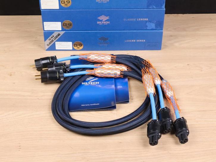 Siltech 680P Classic Legend G9 highend silver-gold audio pow, Audio, Tv en Foto, Audiokabels en Televisiekabels, Overige kabels