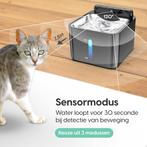 Cellavi Draadloze Drinkfontein RVS met Sensor - Waterfontein, Dieren en Toebehoren, Ophalen of Verzenden, Zo goed als nieuw