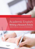 9789401473804 Academic English: Writing a research article, Boeken, Verzenden, Nieuw, Katrien L.B. Deroey