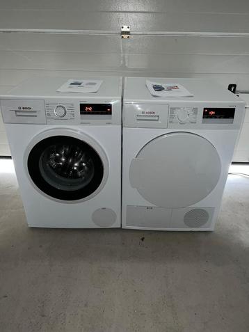 Prachtige Bosch 8KG Wasmachine Bosch 8KG Warmtepompdroger! beschikbaar voor biedingen